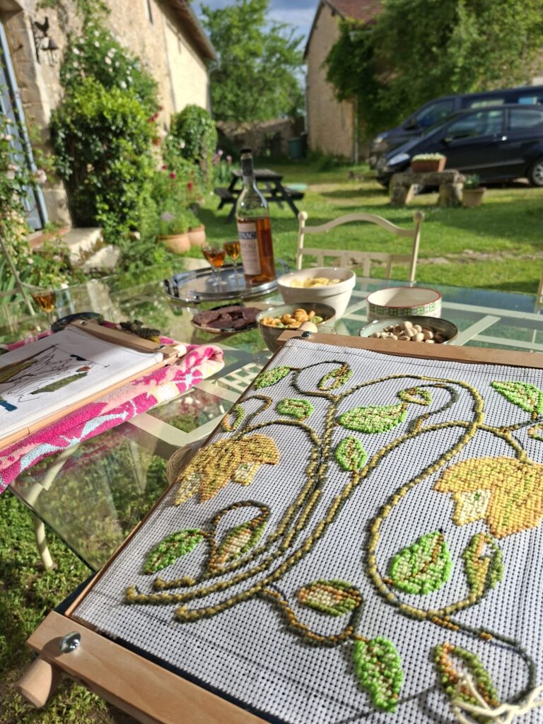 Outdoor sewing